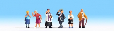 a l'�glise / Personnages