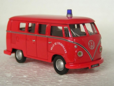 Volkswagen Cobi minibus pompiers de Cruseilles