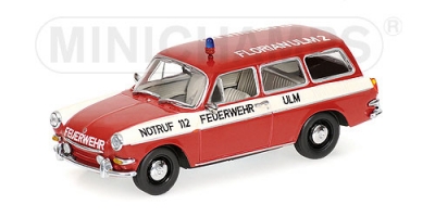 VW 1600 Variant Feuerwehr Ulm / MINICHAMPS