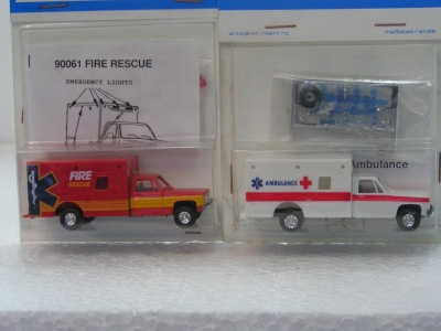 Ensemble de deux vehicules Trident