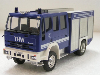 Iveco Magirus double cab fire engine Ger�tekraftwagen THW