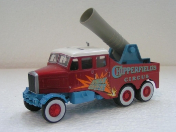 Scammel constructor cannon and ringmaster Chipperfields circus