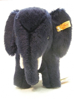 Mohair elephant Bookend