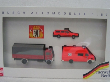 Coffret pompiers de Berlin
