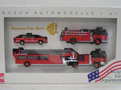 Coffret pompiers de Chicago / BUSCH