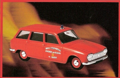 Peugeot 204 break pompiers / ELIGOR