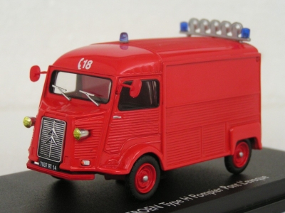 Citroen H avec triflash pompiers de Pont l'Eveque / ELIGOR