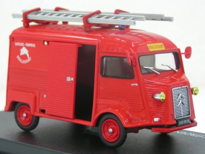 Citroen H VTU avec echelles pompiers de Boulzicourt / ELIGOR