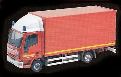 Porteur Iveco Eurocargo � decorer avec planche de decalque / ELIGOR