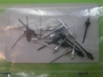 Sachet de 20 antennes (10 noires,10 chrom�)
