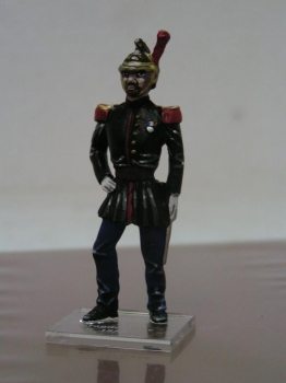 Grande tenue de sapeurs pompiers de Paris au 19eme si�cle