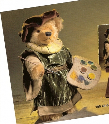 Bear Rembrandt with picture / HERMANN