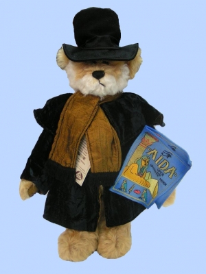 Bear Giuseppe Verdi with musical movement 