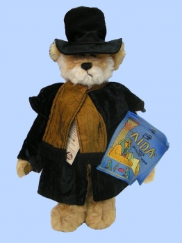 Bear Giuseppe Verdi with musical movement 