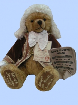 Bear George Frideric Handel with music 