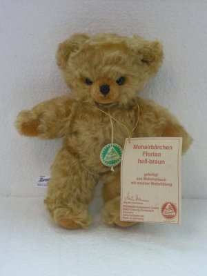 Ours Florian en mohair brun / HERMANN