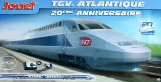 Set of TGV Atlantique JOUEF / The model railway
