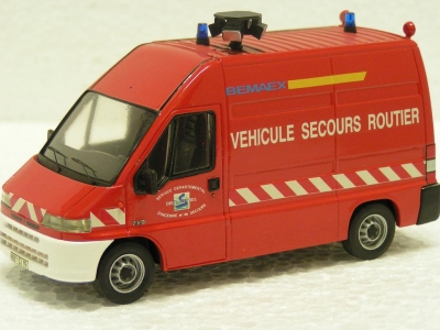Peugeot Boxter court secours routiers BEMAEX
