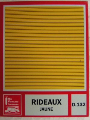Rideaux jaune / MVI decals