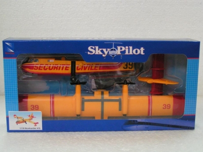 Bombardier d'eau Canadair CL415 securit� civile (Kit) / NEW RAY