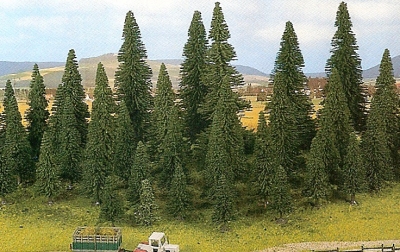 Gros ensemble de 25 sapins / Arbres