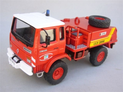 CCF Renault 85-150  4x4 simple cabine SIDES pompiers du Calvados