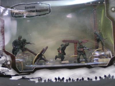 ensemble de soldats  allemands Panzer grenadiers (2eme guerre mondiale) / Figurines D�cors