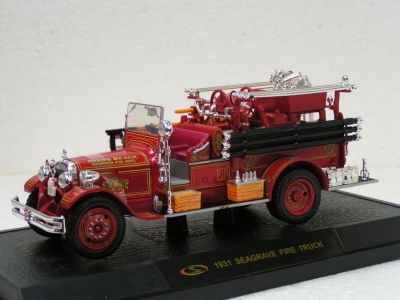 Pumper Seagrave fire truck 1931 / SIGNATURE