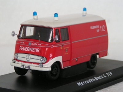 Mercedes-Benz L319 toit blanc Feuerwehr Buhl / SCHUCO