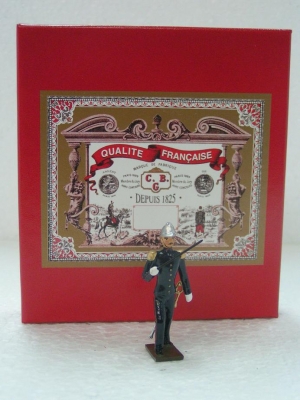 Pompiers au d�fil� chef de musique (Tenue 1910) / CBG Mignot