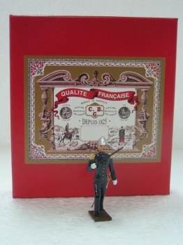 Pompiers au d�fil� chef de musique (Tenue 1910)