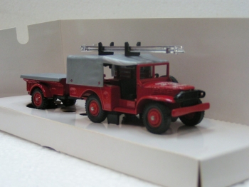 Dodge 4X4 VPI + remorque bach�e