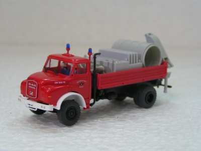 Man 9.168 camion d'etaiement / PREISER
