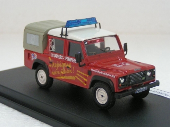 Land rover 110 double cabine pompier