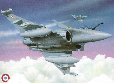 Maquette d'Avion de chasse Rafale M (France) / Maquettes