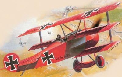 Plastic kit Fokker DR. 1 / Kits