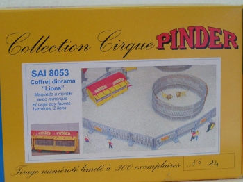 Coffret diorama Lions