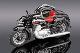 SIDE CAR TRIUMPH Boss Piccolo noir / Diecast models
