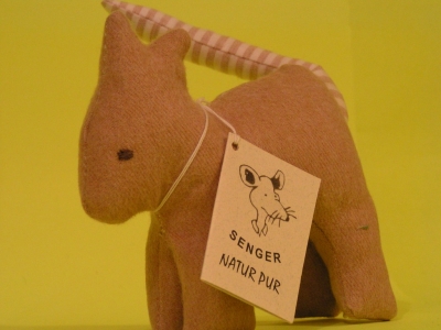 Doudou chat pur et nature pour b�b�s (17cm) / la douceur pour tous