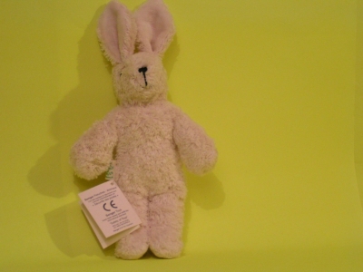 Rabbit baby white floppy animal 20cm / Softness for all
