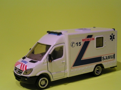 Mercedes Benz Sprinter Ambulance SAMU / Catalogue