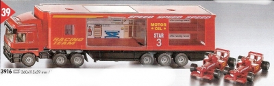 Camion transporteur ecurie de course / Camions