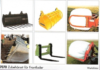 Set of 6 front loader