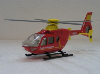 Helicoptere Country Air Ambulance avec portes ouvrantes et brancard coulissant