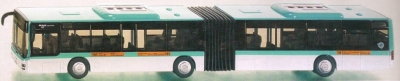 Bus articulé parisien Man Lions-City RATP / Bus