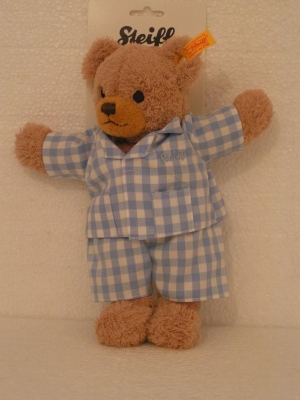 petit ours pyjama bleu 