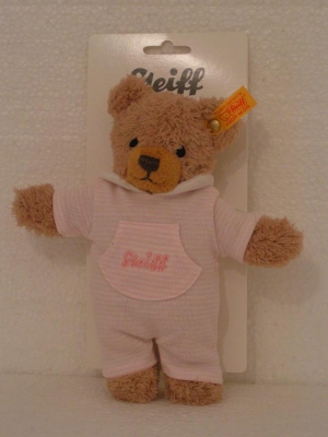 ourson habill� en rose 