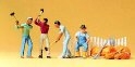 circus workers , tractor driver / New