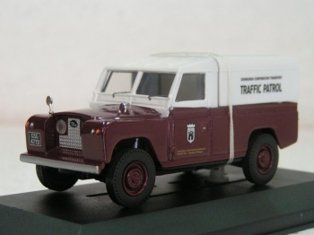 Land Rover serie II Edinburgh CT Traffic Patrol