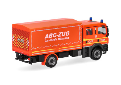 HERPA MAN TGM (2008) MzKW ABC-Zug (série limitée) Pompiers